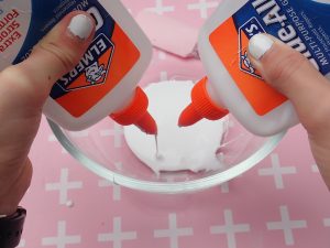 DIY Slime ingredients (PVA Glue)